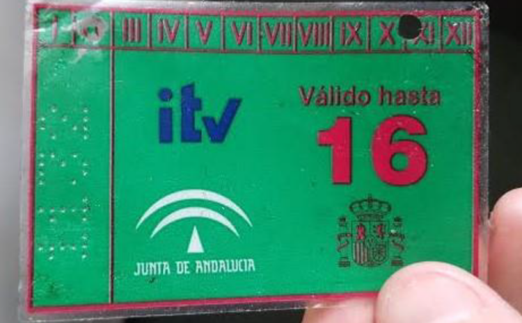  El uso indebido de la pegatina ITV como falsedad documental